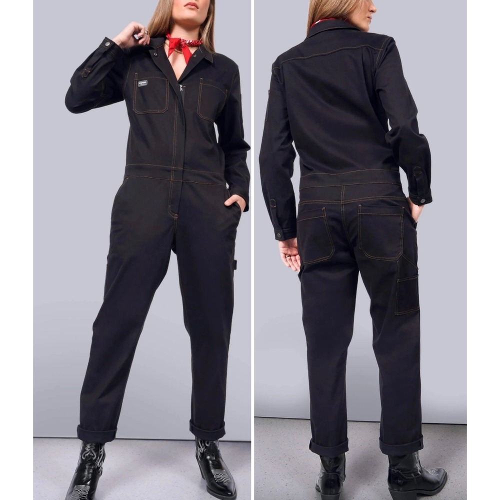 WILDFANG The Essential Long Sleeve Coverall Utility Carpenter Jumpsuit